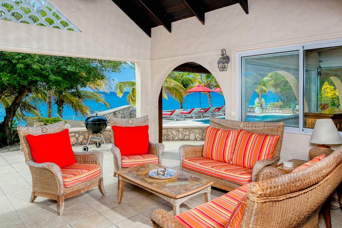 Villa for rent in St Martin - Terrace